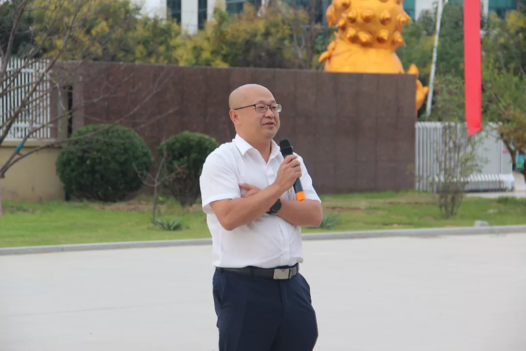 龙8环保新厂区仪式